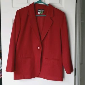 Women's Petite Sag Harbor career blazer